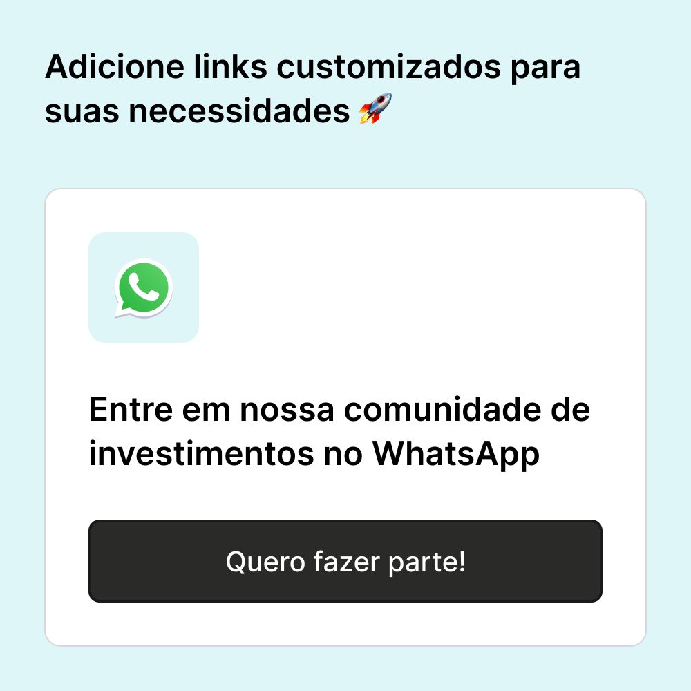 Links inteligentes & personalizados
